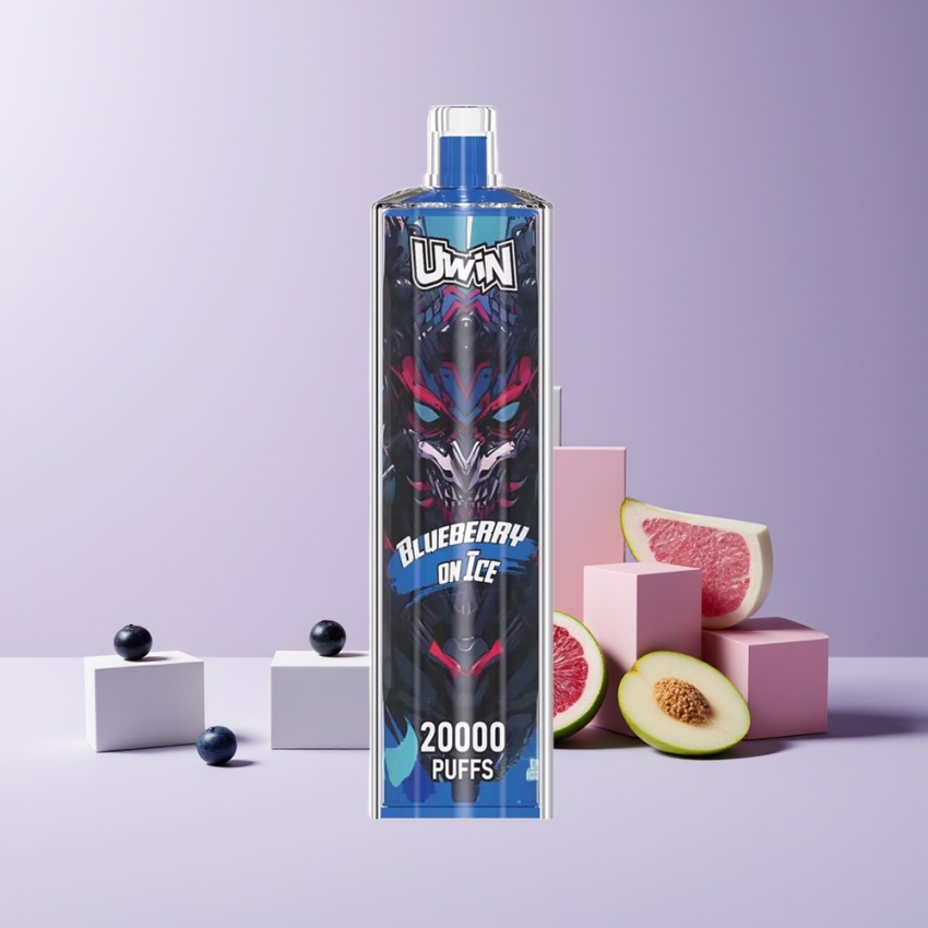 Uwin Shisha Hookah Crystal 20000 Puffs (Málna Jéggel) magyar nagykereskedés Mesh Coil