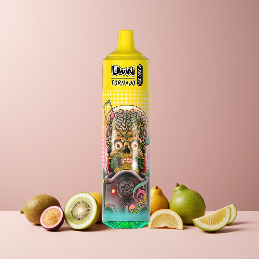 Uwin Tornado 35K Music 600mAh magyar nagykereskedés Kiwi Szenvedély Gyümölcs Guava