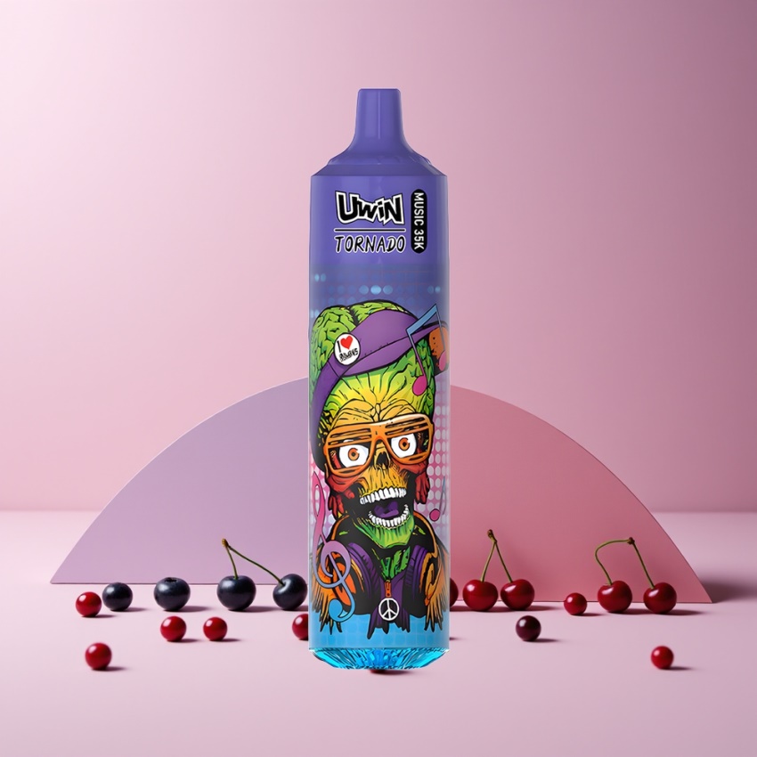 Uwin Tornado 35K Music 600mAh magyar nagykereskedés Áfonya Cseresznye Válogatott