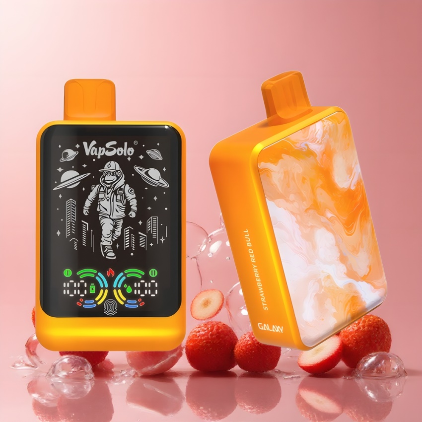 VapSolo GALAXY 30000 Puffs 850Mah Disposable Vape Eper Vörös Bika magyar nagykereskedés