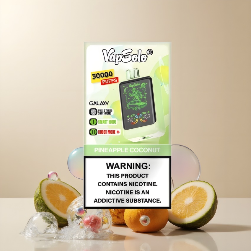 VapSolo GALAXY 30000 Puffs 850Mah magyar nagykereskedés Ananász-Kókusz