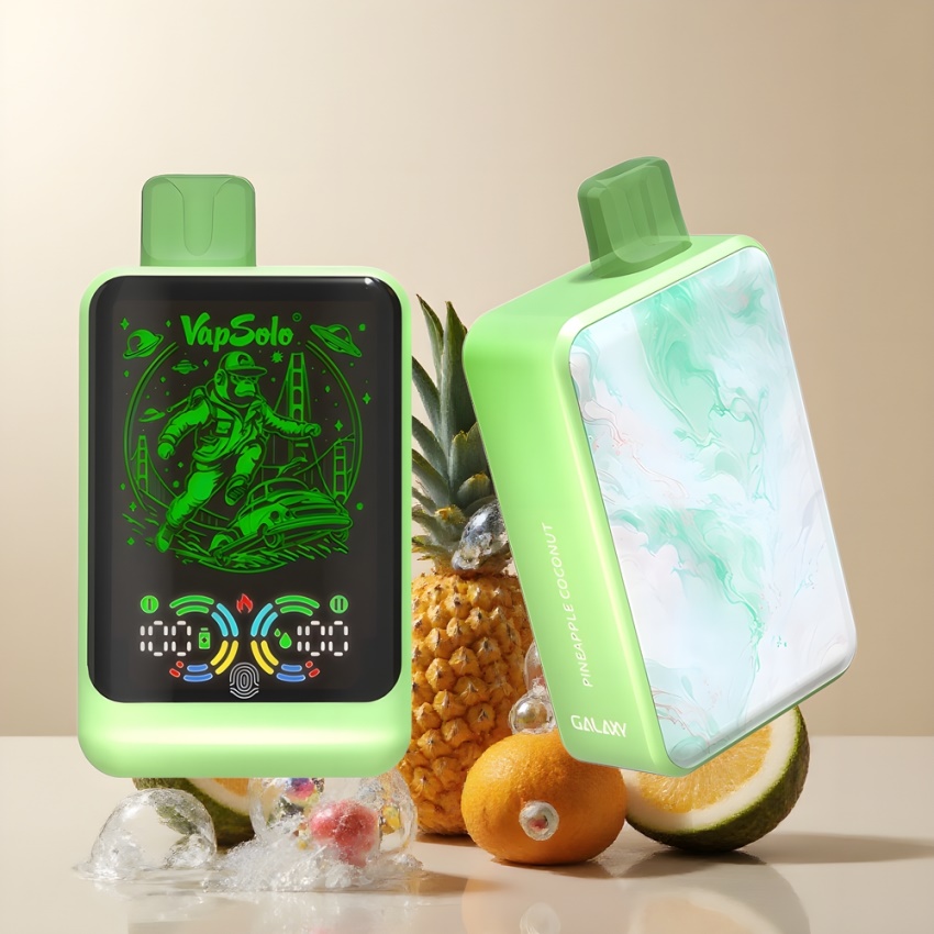 VapSolo GALAXY 30000 Puffs 850Mah magyar nagykereskedés Ananász-Kókusz