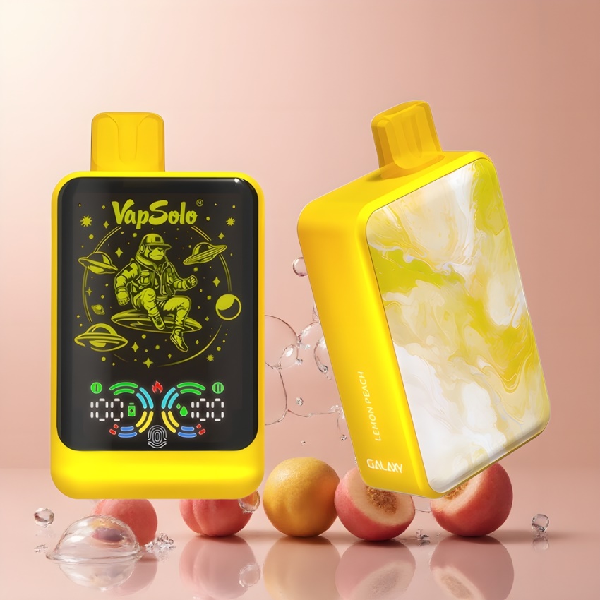 VapSolo GALAXY 30000 Puffs 850mAh magyar nagykereskedés Citrom Őszibarack