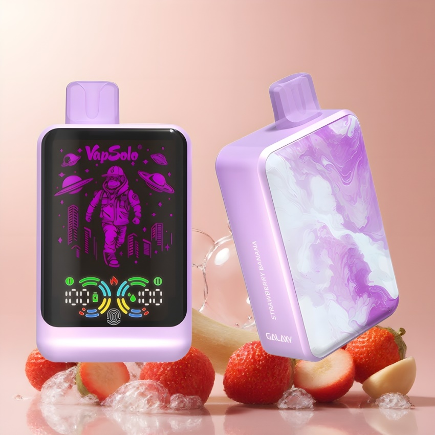 VapSolo GALAXY 30000 Puffs 850mAh magyar nagykereskedés Eper Banán