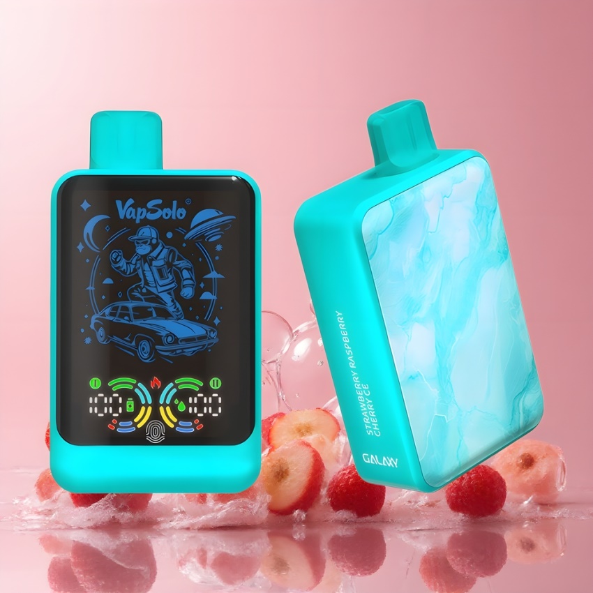 VapSolo GALAXY 30000 Puffs 850mAh magyar nagykereskedés Eper Málna Cseresznye Jég