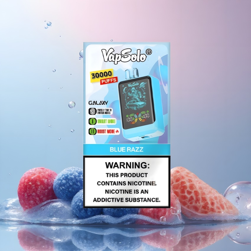 VapSolo GALAXY 30000 Puffs 850mAh magyar nagykereskedés Kék Áfonya