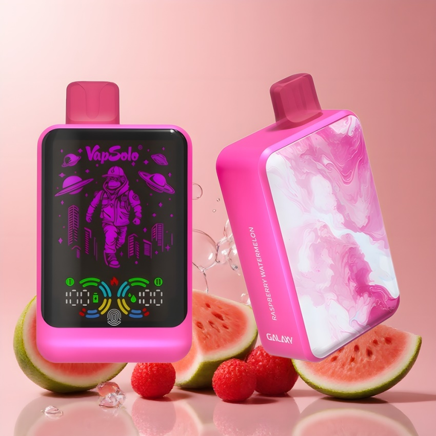 VapSolo GALAXY 30000 Puffs Magyar Nagykerskedés 850mAh Málna Görény Disposable