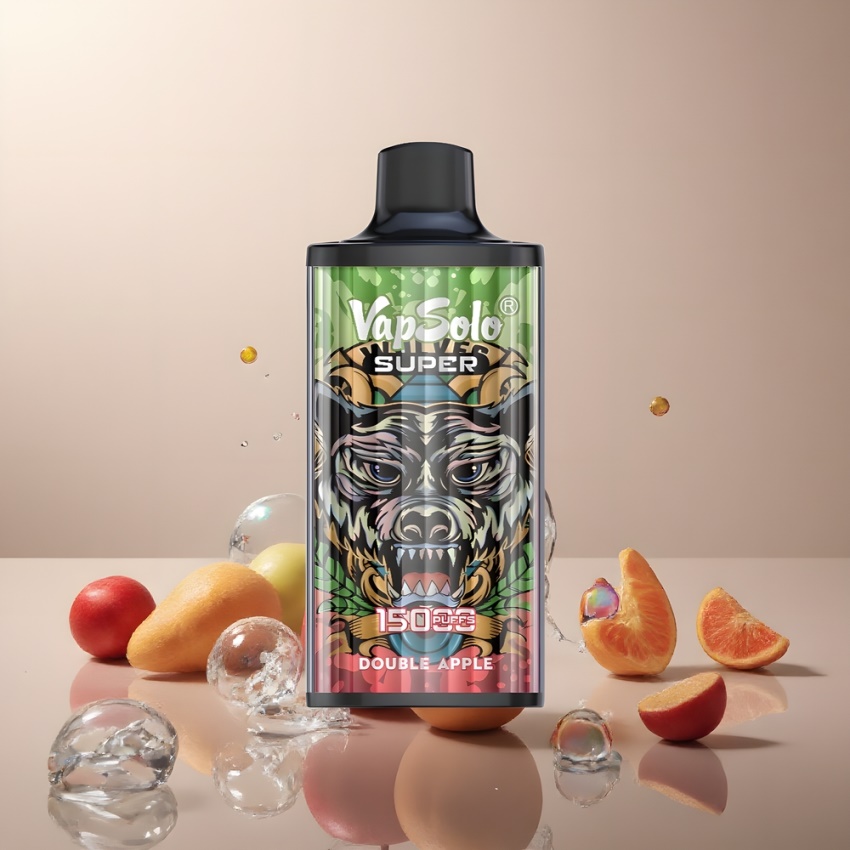 Vapsolo Super 15000 Puffs 40ml Kettős Alma magyar nagykereskedés