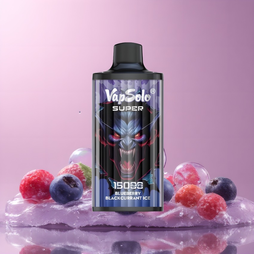 Vapsolo Super 15000 Puffs 40ml magyar nagykereskedés Áfonya Ribizli Jég