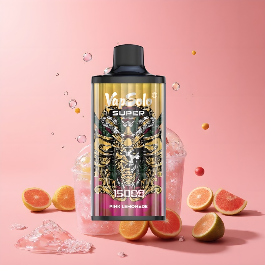 Vapsolo Super 15000 Puffs 850mAh magyar nagykereskedés Szuper Rózsa Limonádé