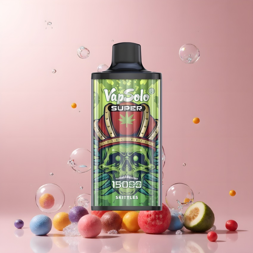 Vapsolo Super 15000 Puffs magyar nagykereskedés 40ml Skittlek