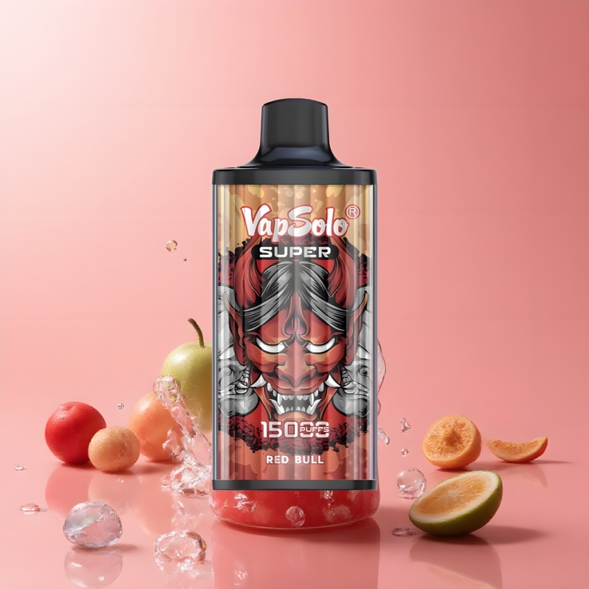 Vapsolo Super 15000 Puffs magyar nagykereskedés 850mAh Piros Bika