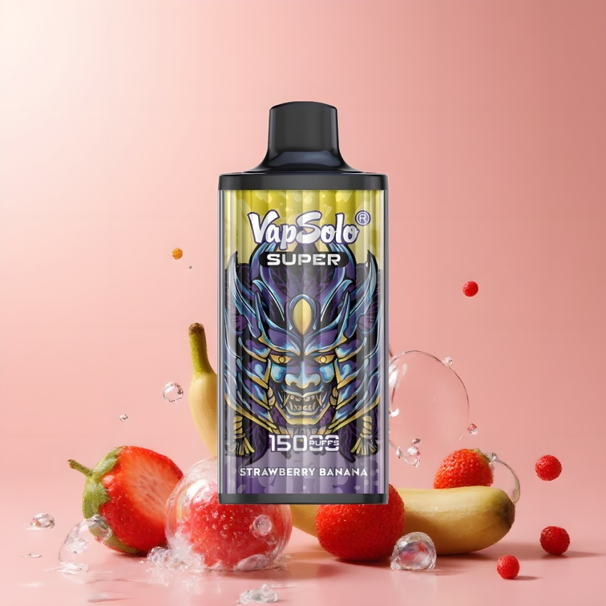 Vapsolo Super 15000 Puffs magyar nagykereskedés 850mah Eper-Banán