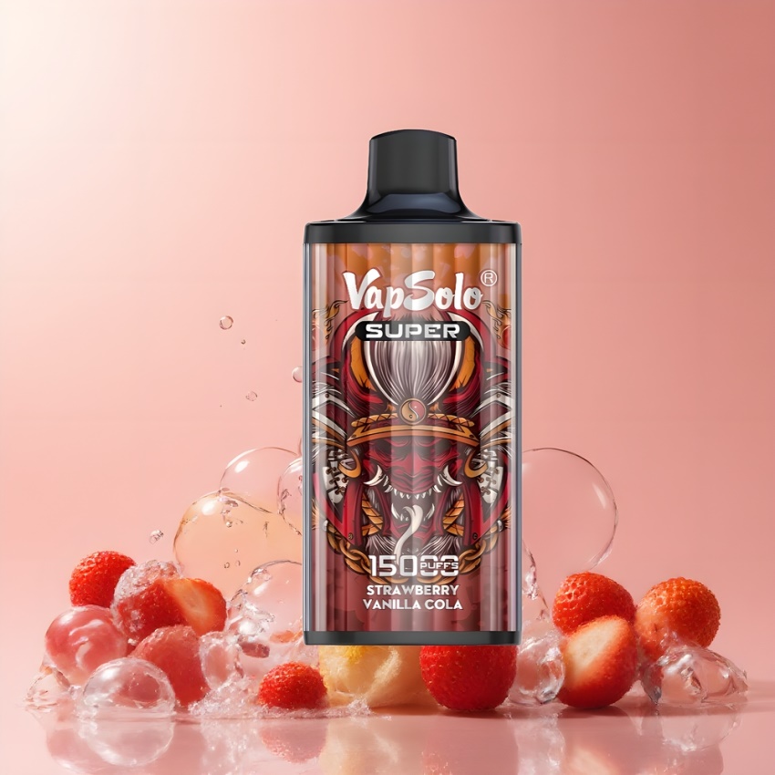 Vapsolo Super 15000 Puffs magyar nagykereskedés 850mah Eper Vanília Kóla