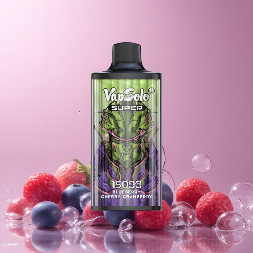 Vapsolo Super 15000 Puffs magyar nagykereskedés Áfonya Cseresznye Áfonya 850mAh