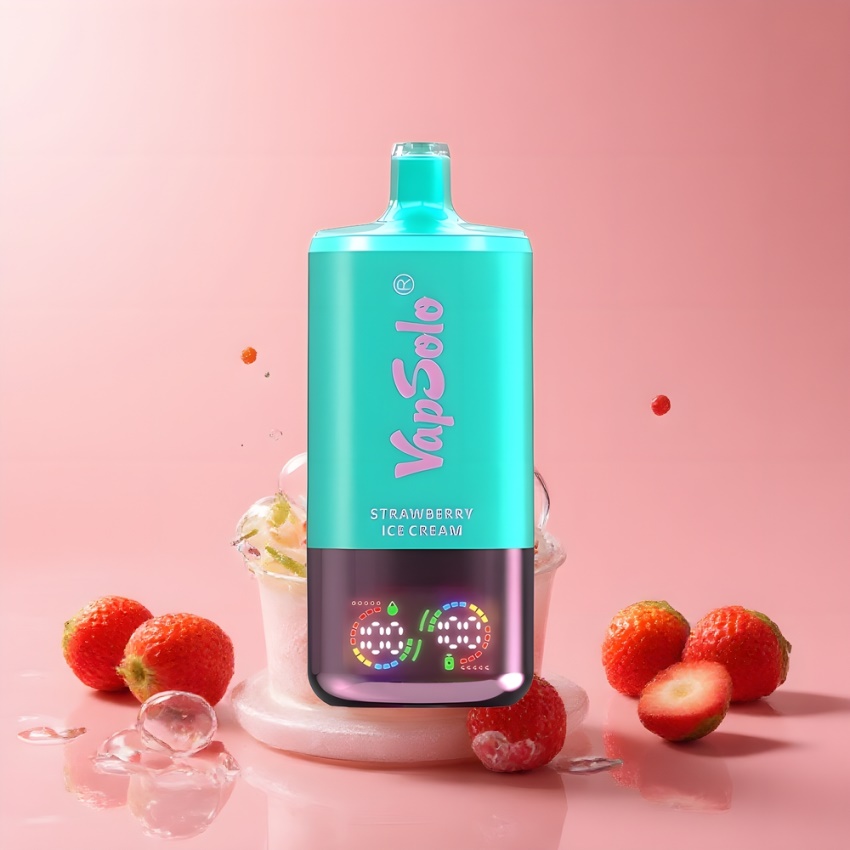VapSolo Tripe 30000 Puffs 40ml magyar nagykereskedés eperfagylalt