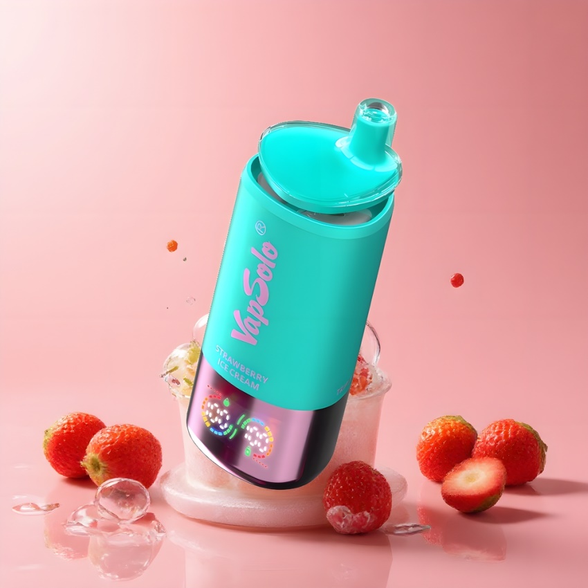 VapSolo Tripe 30000 Puffs 40ml magyar nagykereskedés eperfagylalt
