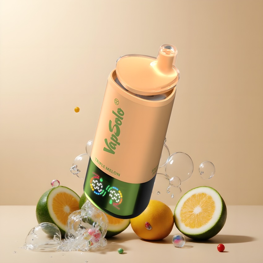 VapSolo Tripe 30000 Puffs magyar nagykereskedés Hármas Sárgadinnye 40ml