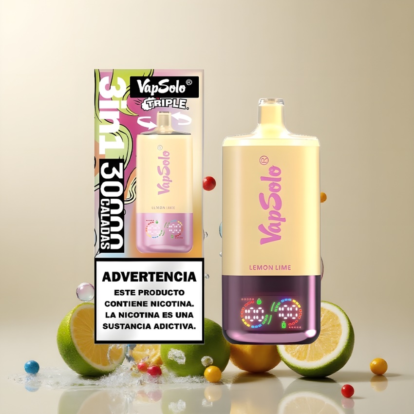Vapsolo Tripe 30000 Puffs 40ml Citrom Lime magyar nagykereskedés