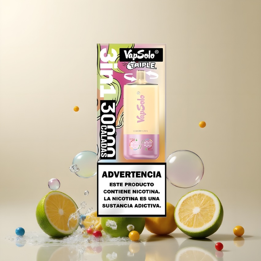Vapsolo Tripe 30000 Puffs 40ml Citrom Lime magyar nagykereskedés