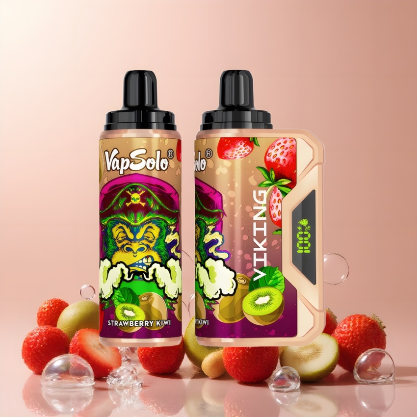 VapSolo VIKING 12000 Puffs 22ml e-liquid magyar nagykereskedés Eper-Kivi