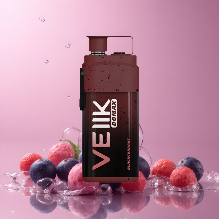 VEIIK DOMAX 20000 Puffs 25ML magyar nagykereskedés Fekkeribszin