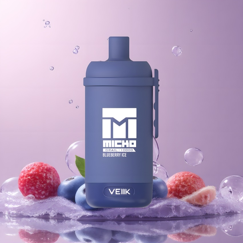 VEIIK MICKO GRAIL 10000 Puffs 1.0ohm magyar nagykereskedés Áfonya Jég
