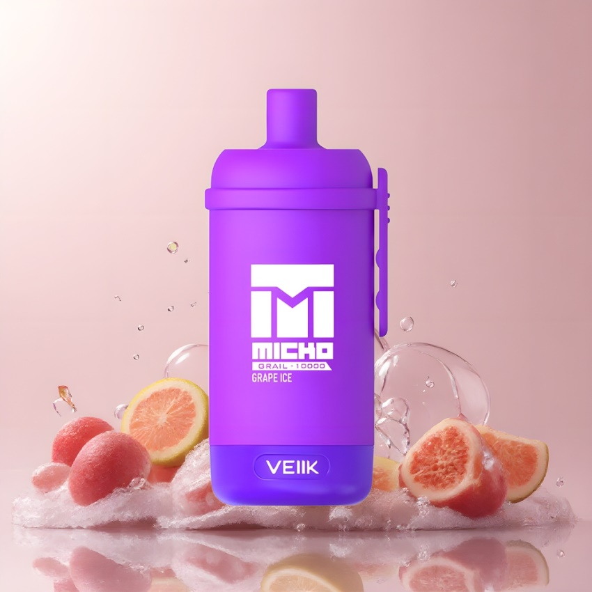 VEIIK MICKO GRAIL 10000 Puffs Magyar Nagykereskedés Szőlő Jég 600mAh