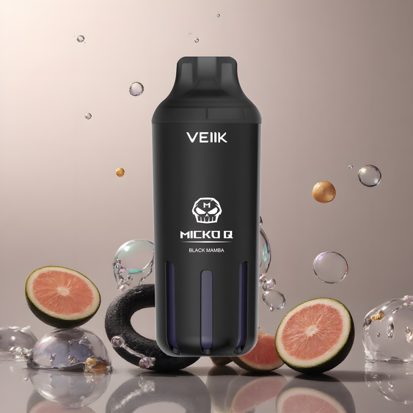 VEIIK MICKO Q 5500 Puffs 15ml magyar nagykereskedés Fekete Mamba