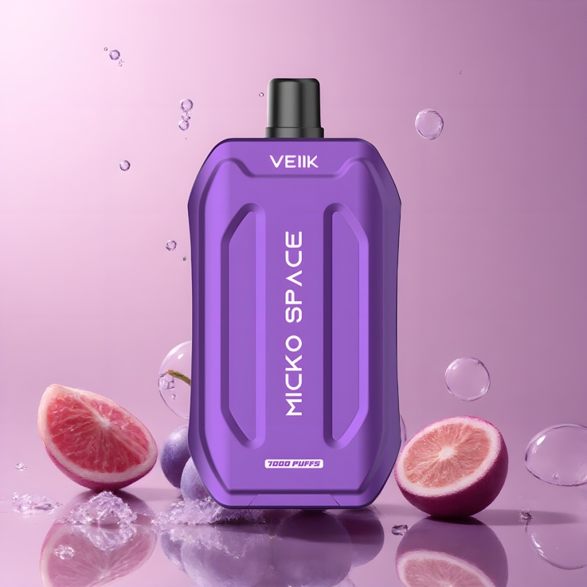 VEIIK MICKO SPACE 7000 Puffs 18ml magyar nagykereskedés Jég Szőlő