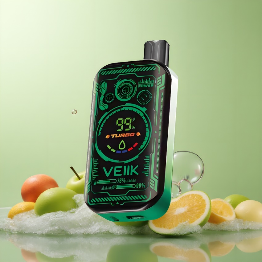 VEIIK SPACE MIST 25000 Puffs Dual Mesh magyar nagykereskedés Zöldalma