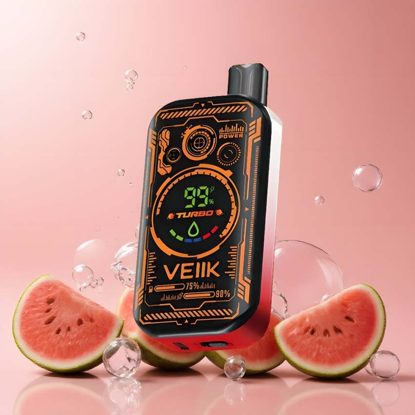 VEIIK SPACE MIST 25000 Puffs Görbe Képernyős Disposable Vape Dinnye Jég magyar nagykereskedés