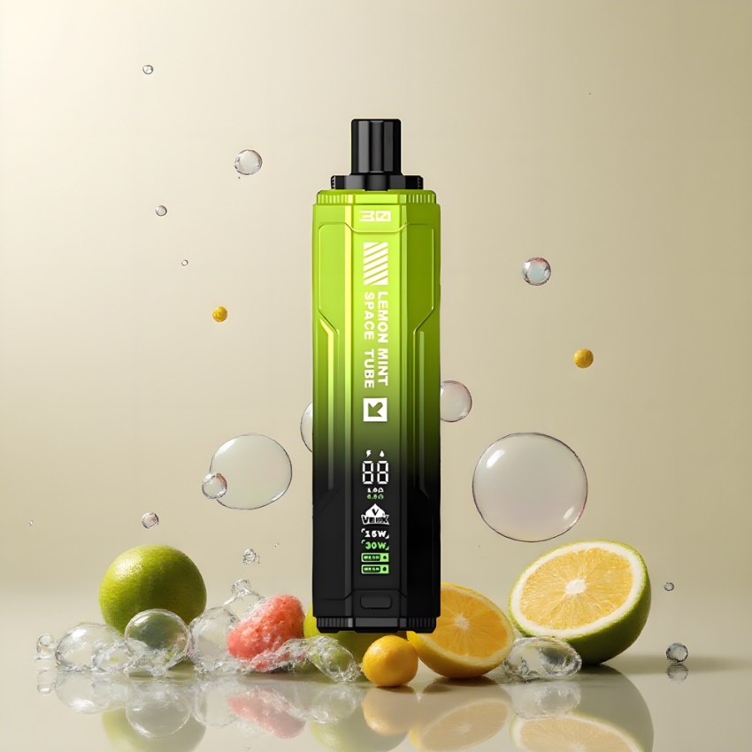 VEIIK SPACE TUBE 20000 Puffs Citrom Menta 850mAh magyar nagykereskedés