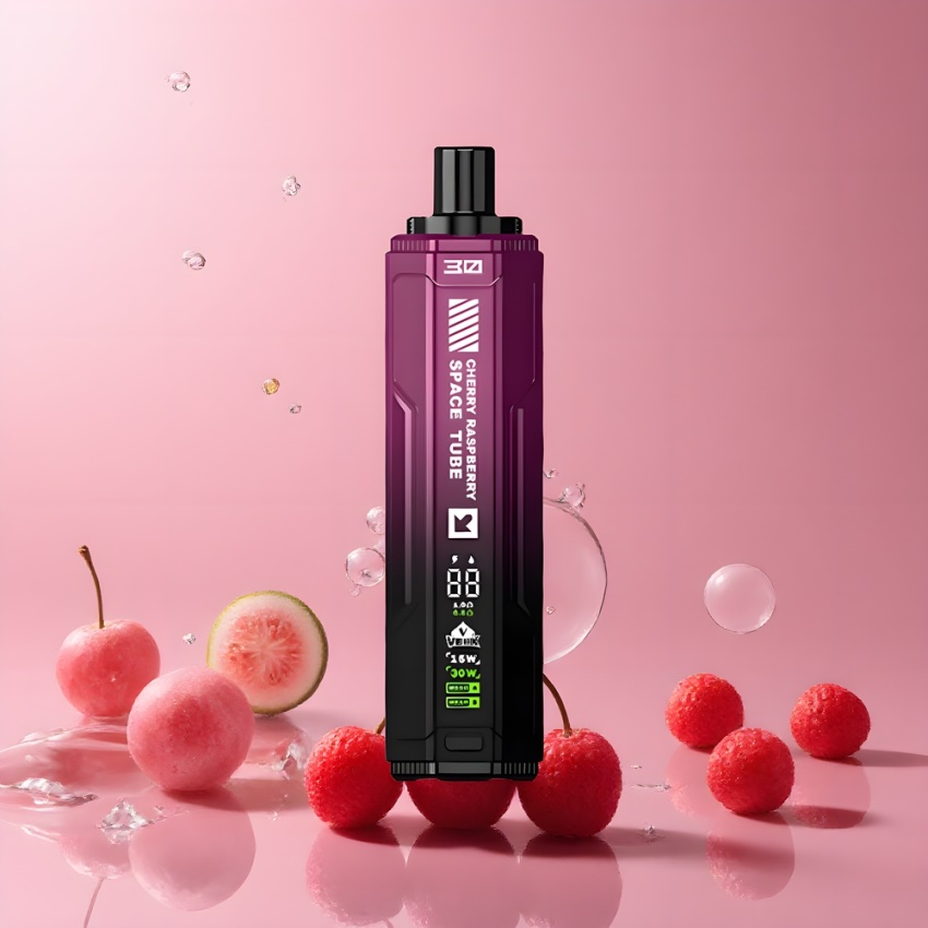 VEIIK SPACE TUBE 20000 Puffs magyar nagykereskedés 22ml Cseresznye Málna Eldobható Vape