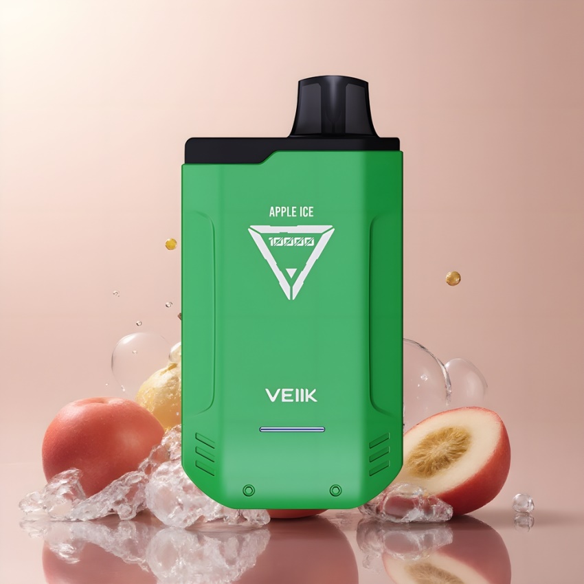 VEIIK X SPACE 10000 Puffs Magyar Nagykereskedés Alma Jég USB-C