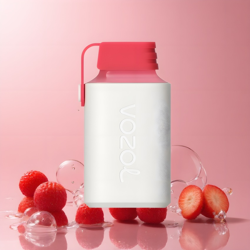 VOZOL GEAR 600 Disposable Vape Eper Málna Cseresznye – Child Safety Lock – magyar nagykereskedés