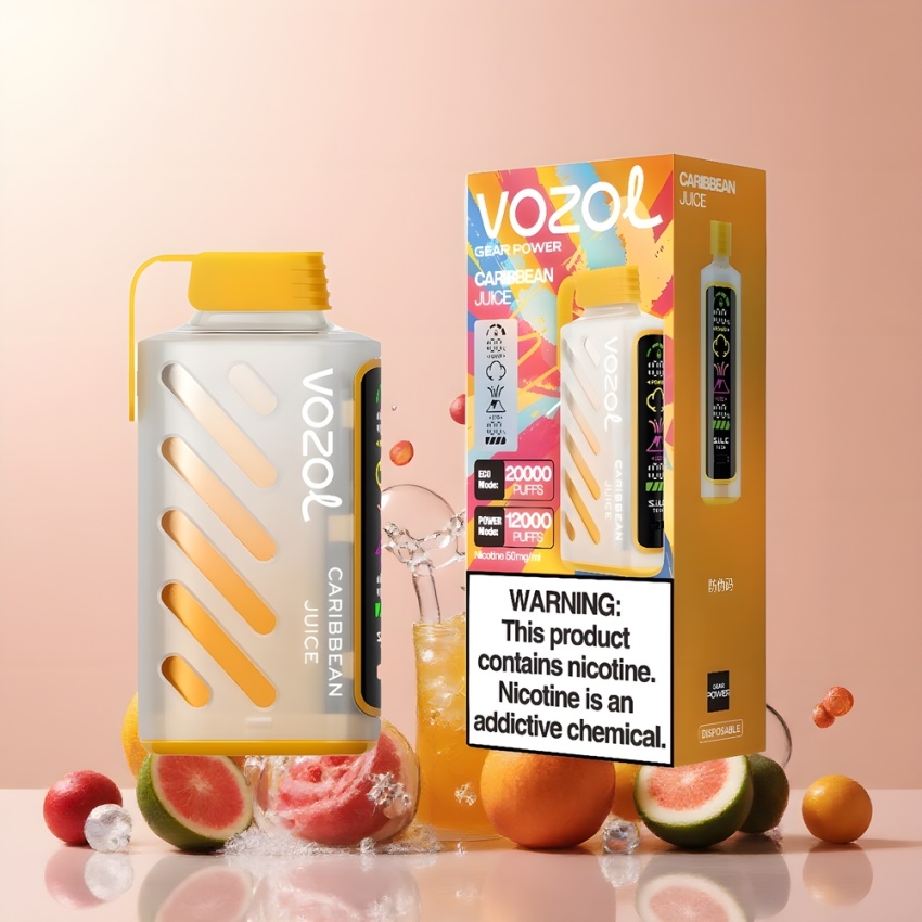 VOZOL Gear Power 20000 Puffs Dual Mesh magyar nagykereskedés Karib Gyümölcslé