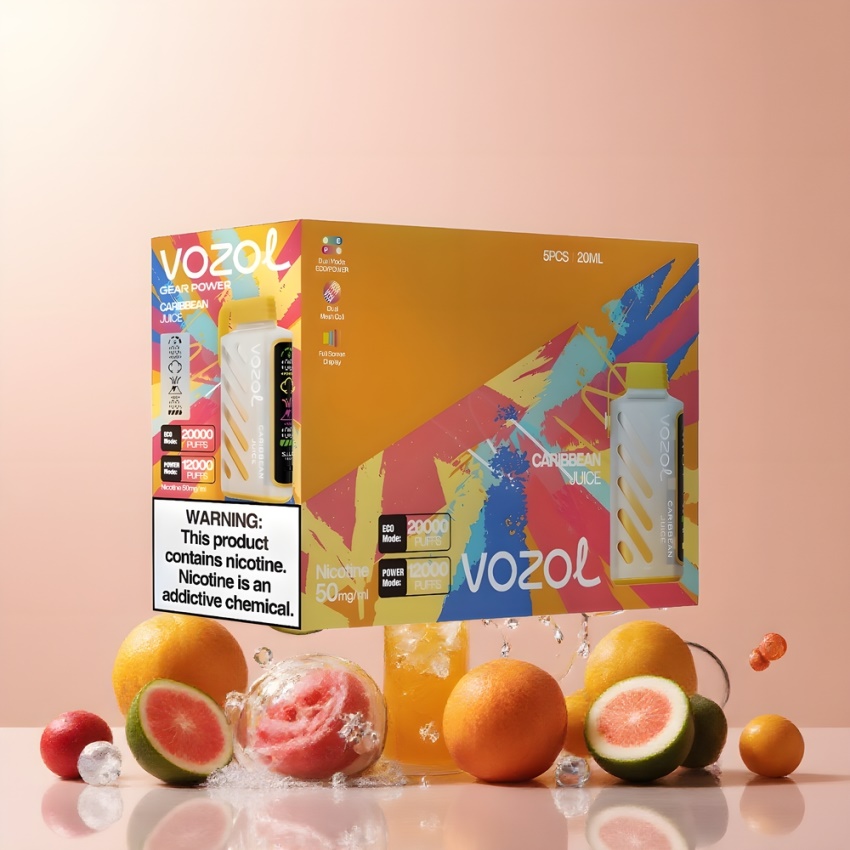 VOZOL Gear Power 20000 Puffs Dual Mesh magyar nagykereskedés Karib Gyümölcslé