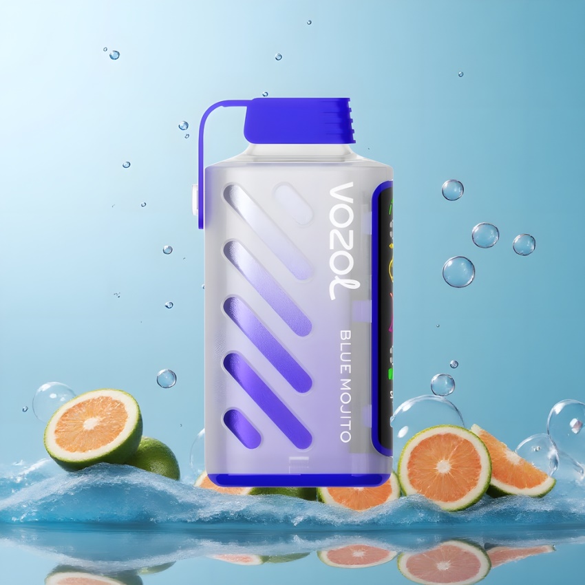 VOZOL Gear Power 20000 Puffs Képernyős Kijelző magyar nagykereskedés Kék Mojito