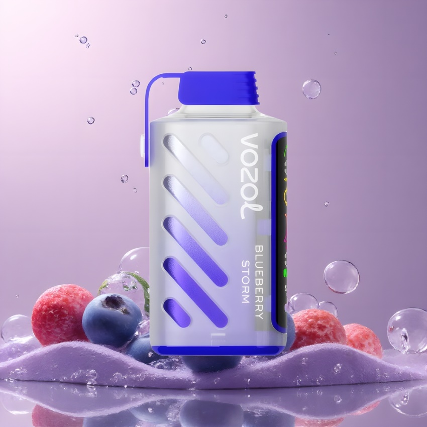 VOZOL Gear Power 20000 Puffs magyar nagykereskedés Kékáfonya Vihar Dual Mesh Coil
