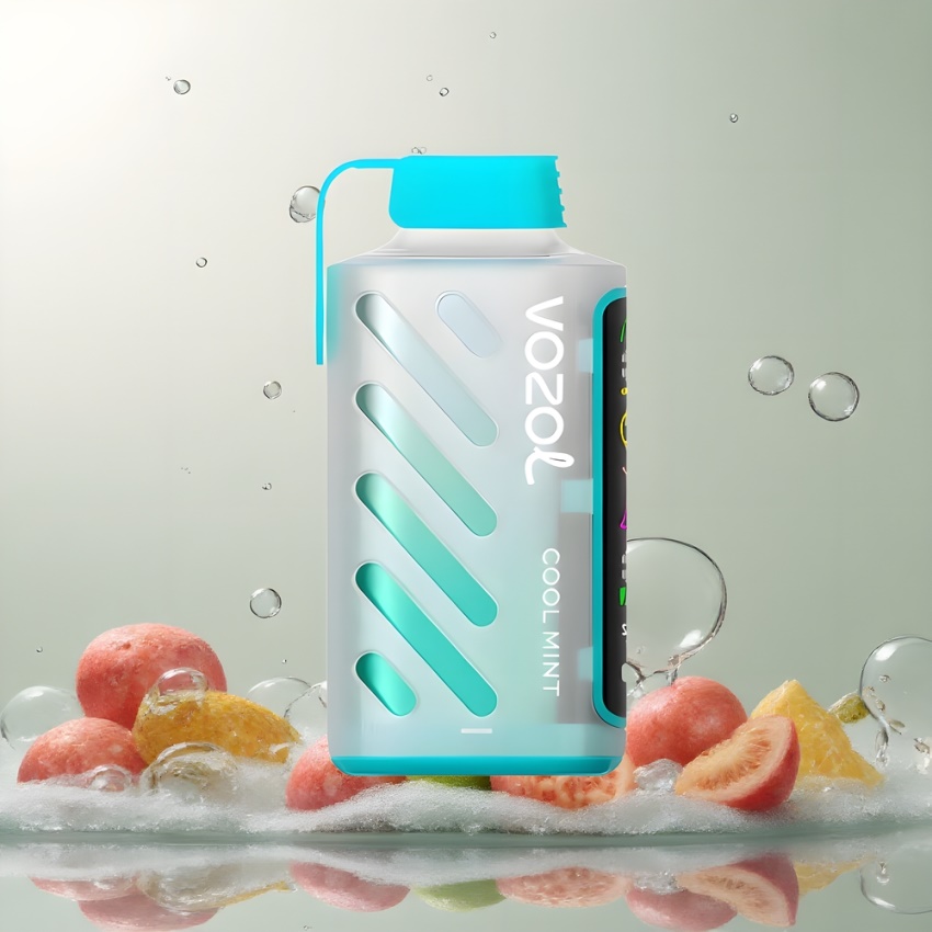 VOZOL Gear Power 20000 Puffs magyar nagykereskedés Kettős Rácscsík Friss Fodormenta
