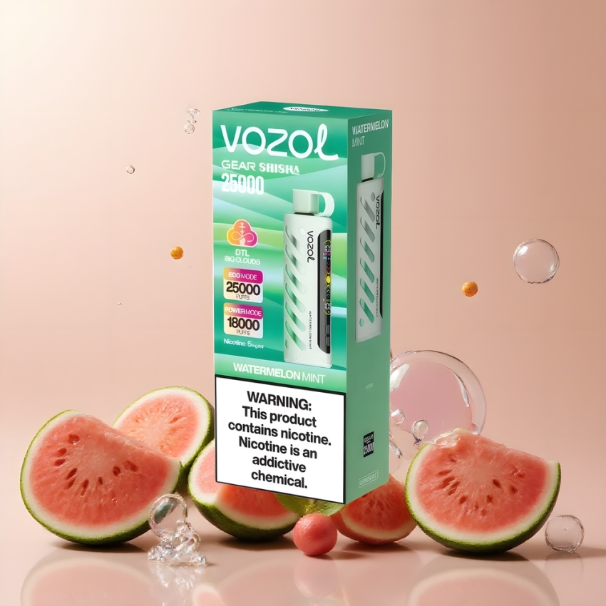 VOZOL Gear Shisha 25000 Puffs Dual Modes görögdinnye menta magyar nagykereskedés