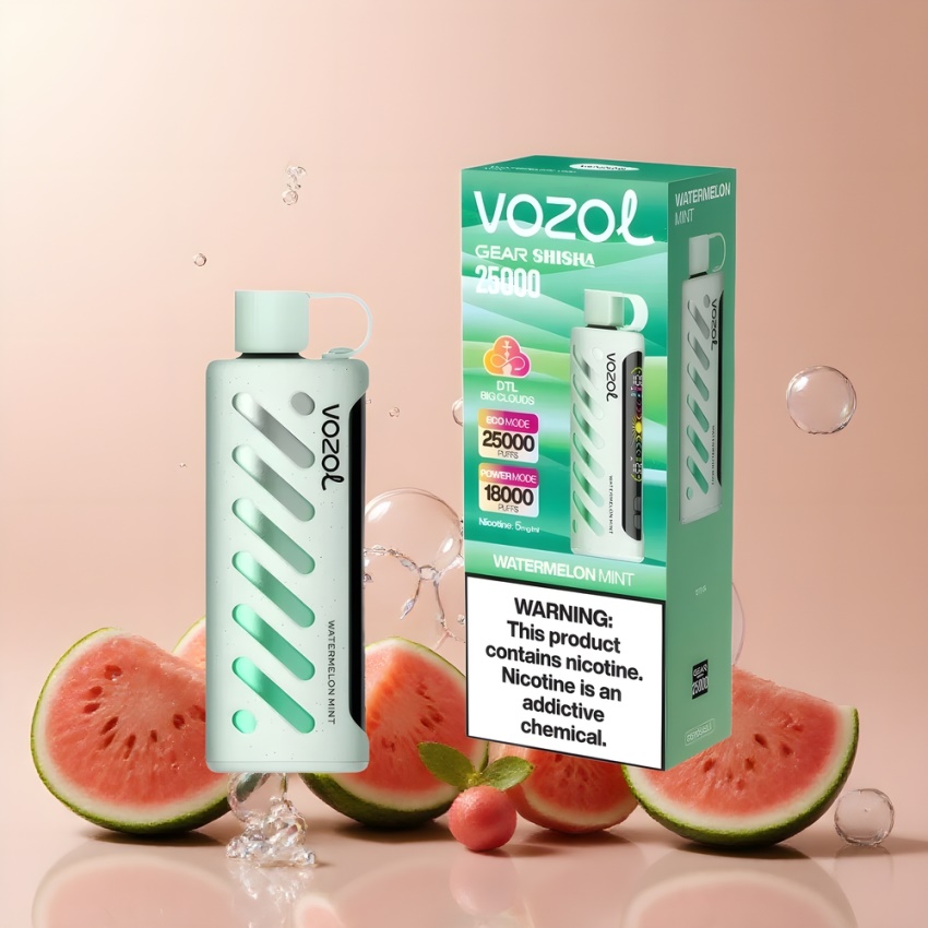 VOZOL Gear Shisha 25000 Puffs Dual Modes görögdinnye menta magyar nagykereskedés