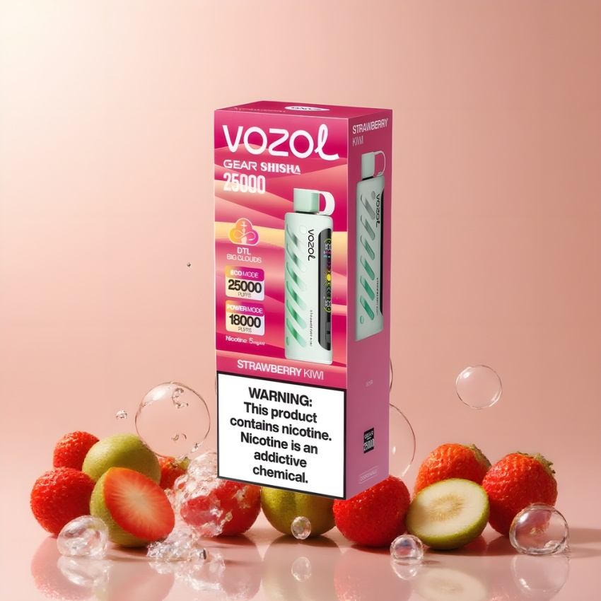 VOZOL Gear Shisha 25000 Puffs Dual Modes magyar nagykereskedés eper-kivi