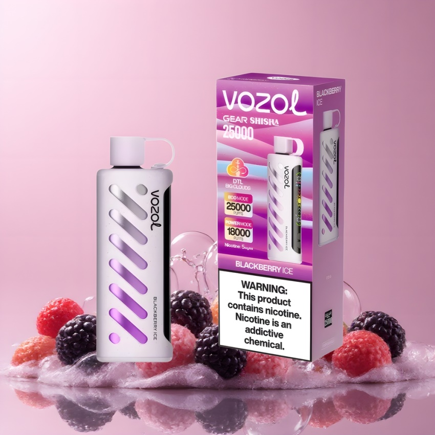 VOZOL Gear Shisha 25000 Puffs Dual Modes szederjég magyar nagykereskedés