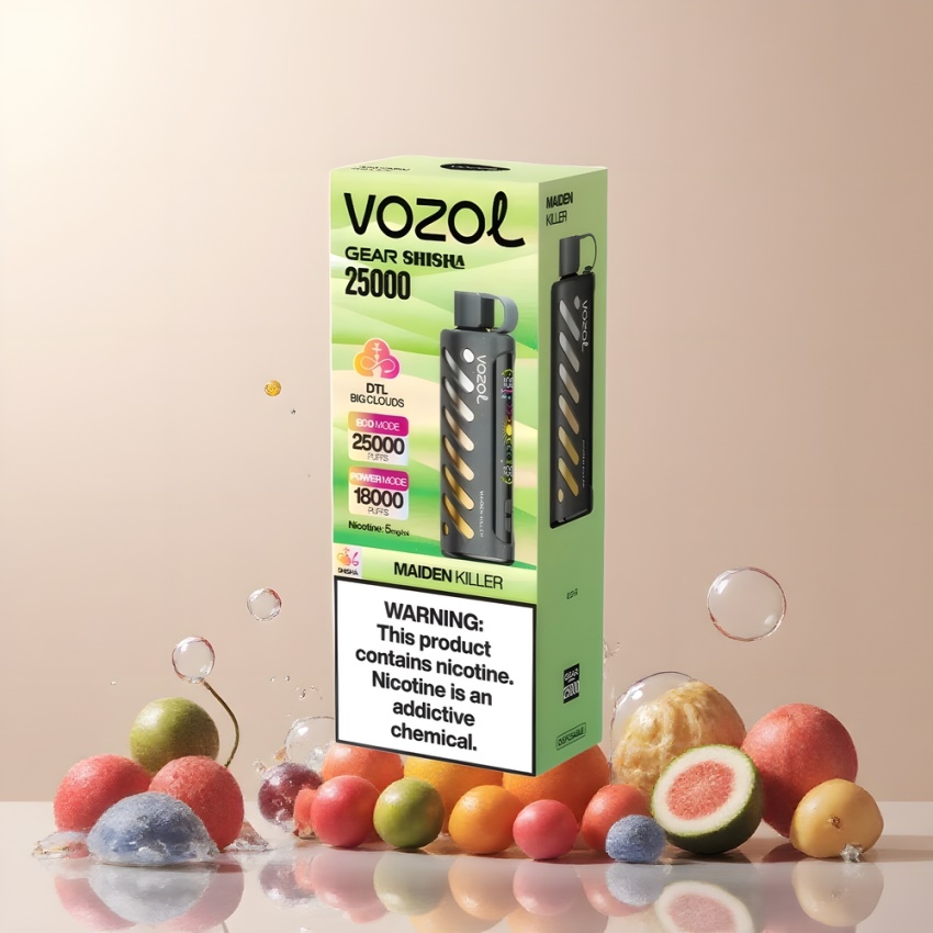 VOZOL Gear Shisha 25000 Puffs S.i.L.C Tech magyar nagykereskedés
