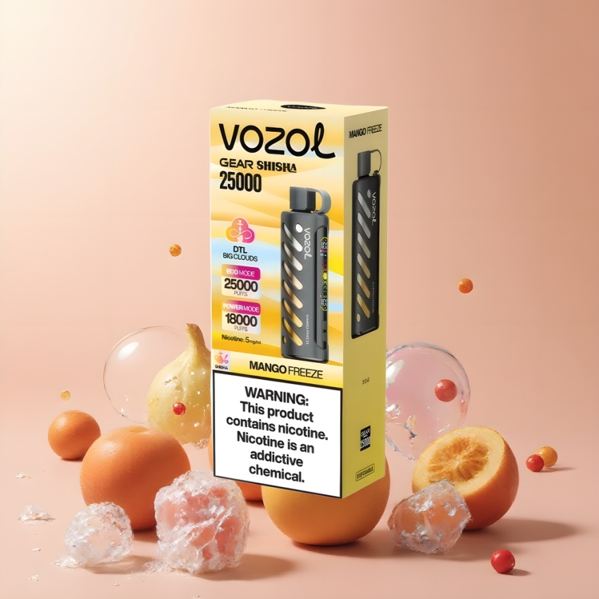 VOZOL Gear Shisha 25000 Puffs magyar nagykereskedés Mango Fagy