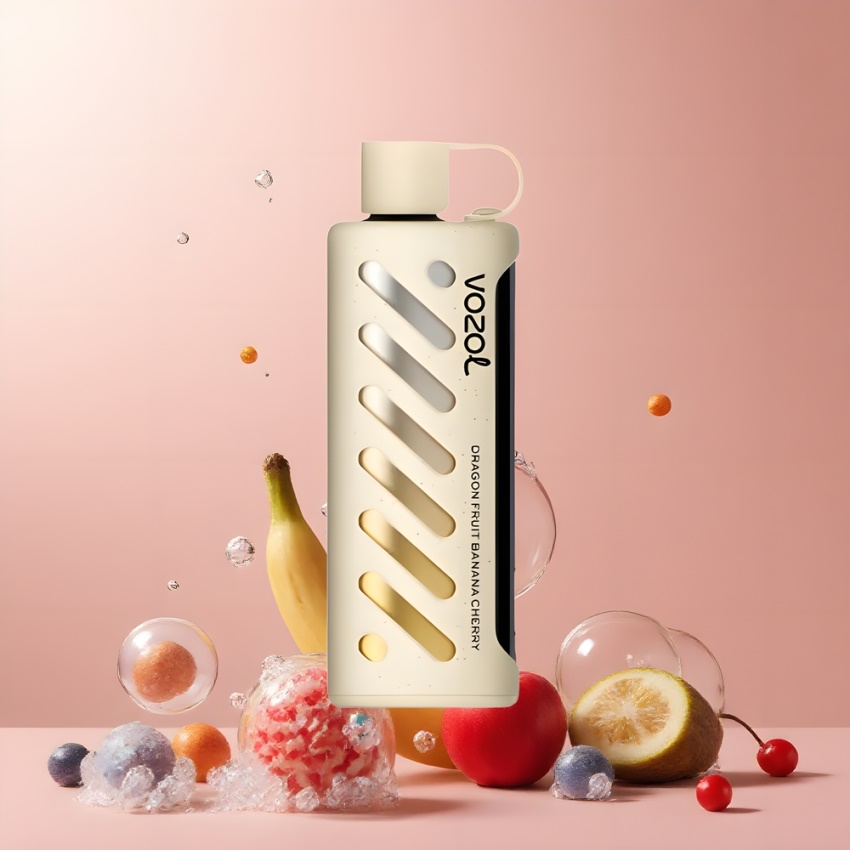 VOZOL Gear Shisha 25000 Puffs magyar nagykereskedés Sárkánygyümölcs Banán Cseresznye