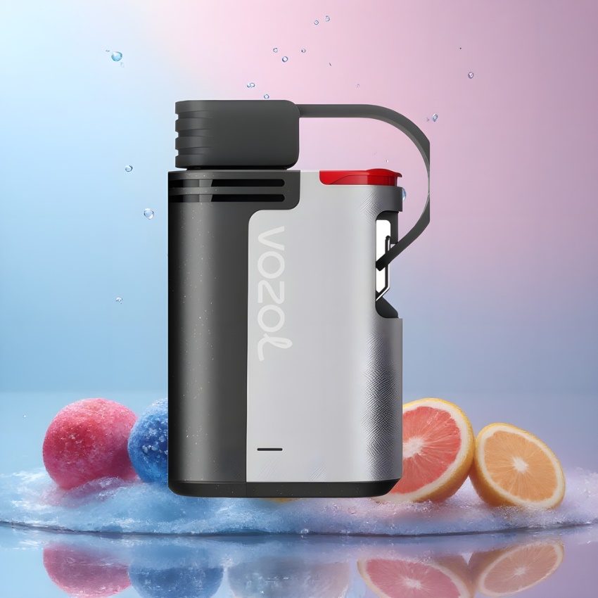 VOZOL GEARS 4000/6000 Eldobható E-pohár Kék Málna Jég – LOCK & LOAD, magyar nagykereskedés