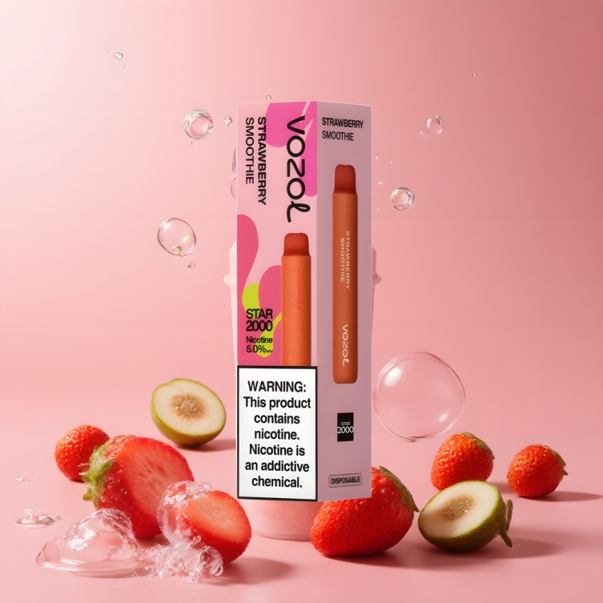 VOZOL STAR 2000 Disposable Vape Eperkrém – VAMT Mesh Coil – magyar nagykereskedés